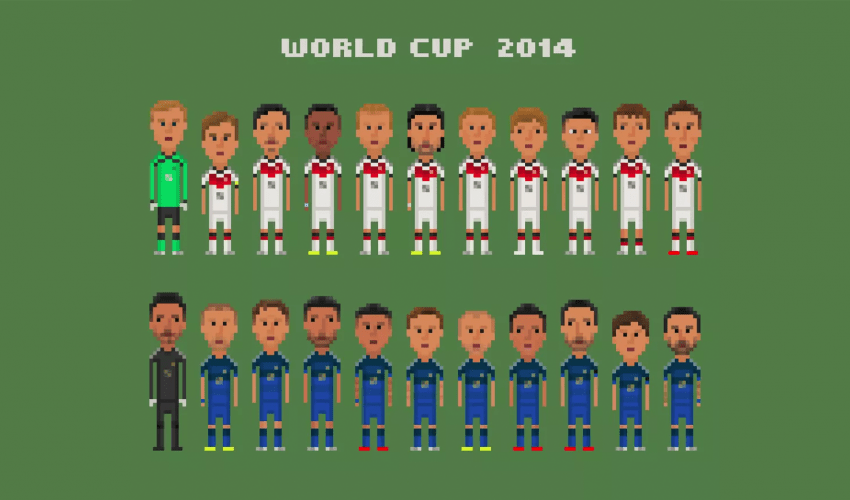 8-bit çizimlerle Dünya Kupası’nın en önemli anları