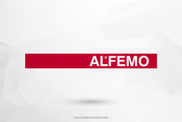 Alfemo Vektörel Logosu
