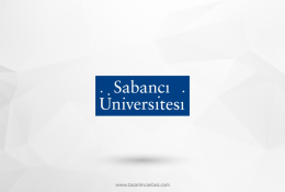Sabancı Üniversitesi Vektörel Logosu