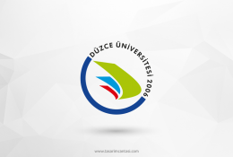 Düzce Üniversitesi Vektörel Logosu