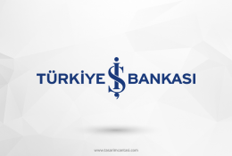 Türkiye İş Bankası Vektörel Logosu