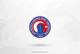 Çanakkale Onsekiz Mart Üniversitesi (ÇÖMÜ) Vektörel Logosu
