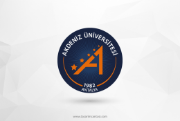 Akdeniz Üniversitesi Vektörel Logosu