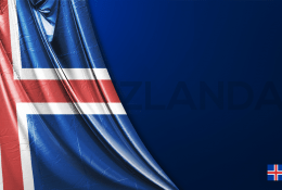 İzlanda Vektörel Bayrağı