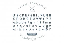 Maxwell Font