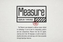 Measure Font