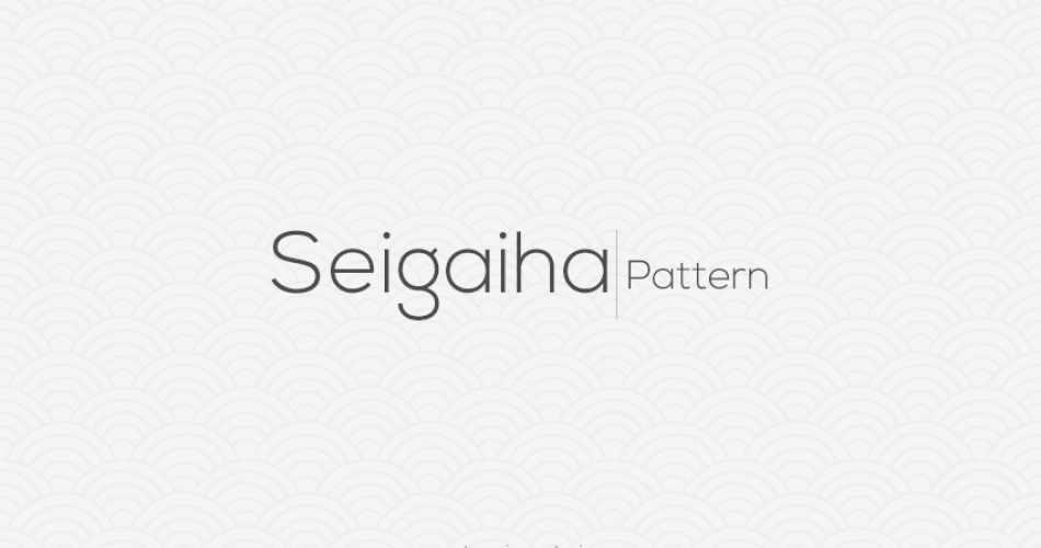 Seigaiha Pattern