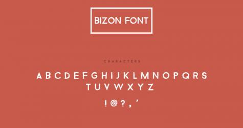 Bizon Font