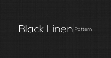 Black Linen Pattern