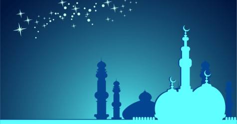 Ramazan Ayı Arkaplan Vektörü