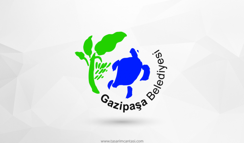Gazipaşa Belediyesi Vektörel Logosu