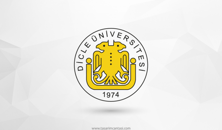 Dicle Üniversitesi Vektörel Logosu