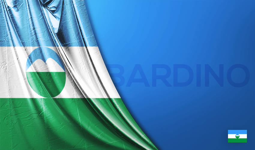 Kabardino-Balkarya Vektörel Bayrağı