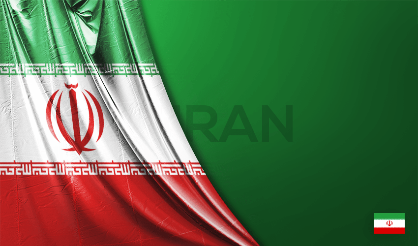 İran Vektörel Bayrağı