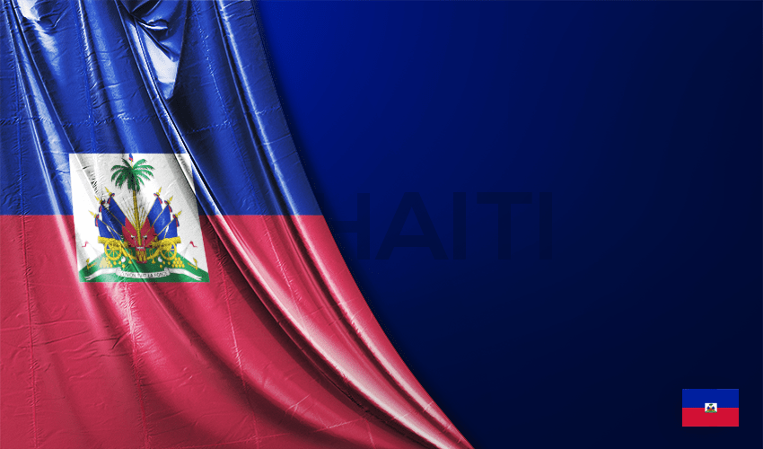 Haiti Vektörel Bayrağı
