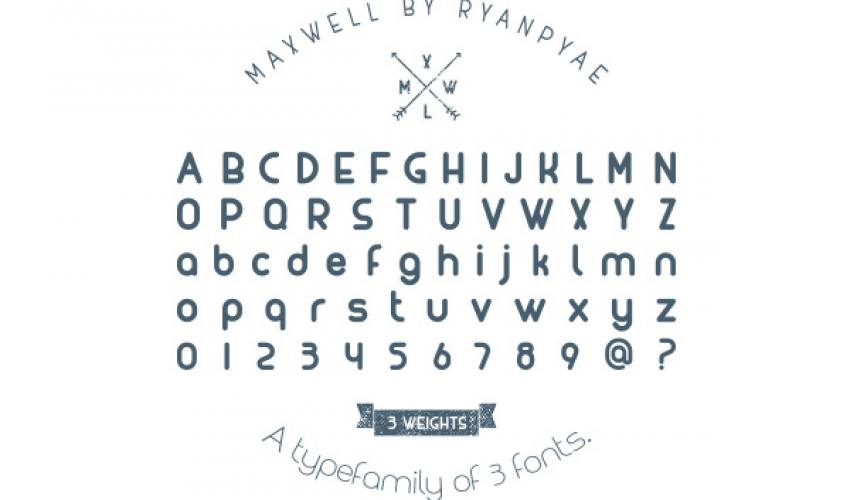 Maxwell Font