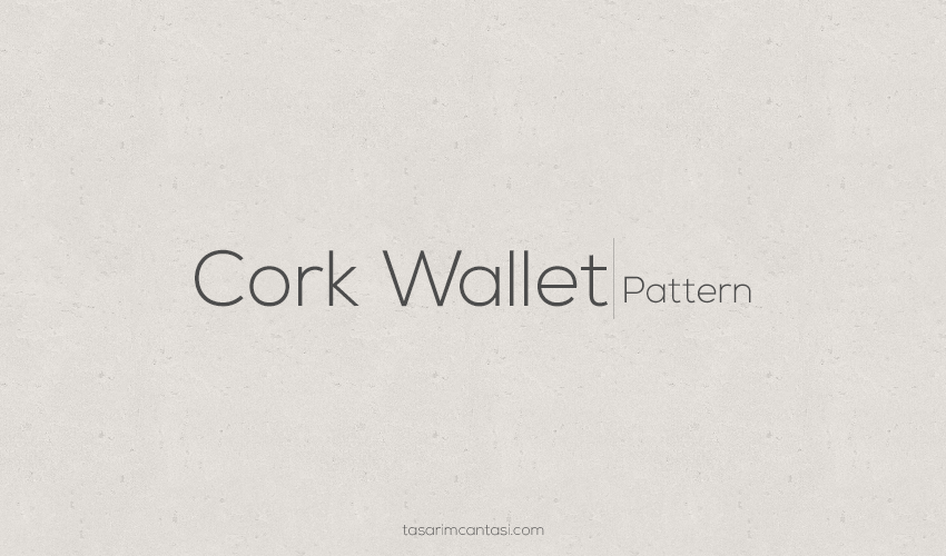Cork Wallet Pattern