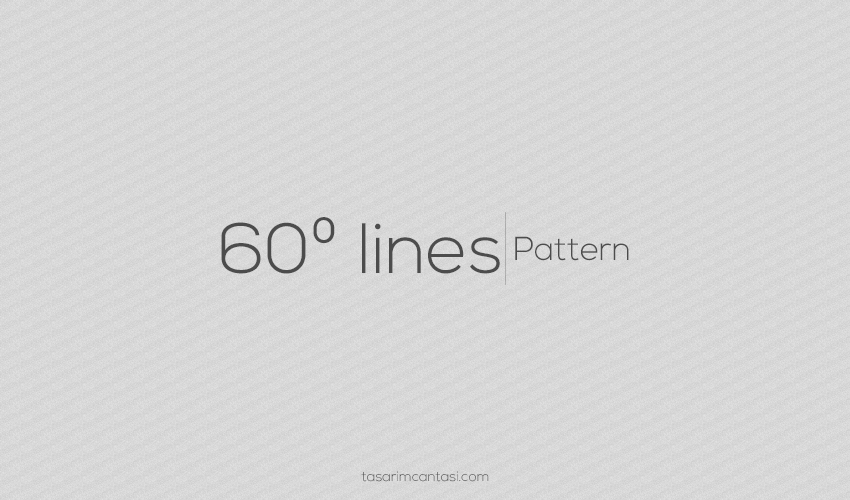 60º lines Pattern