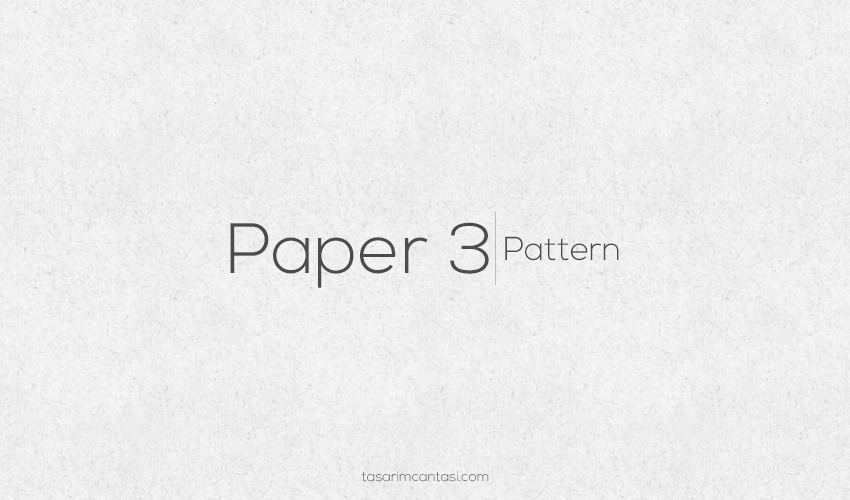 Paper 3 Pattern