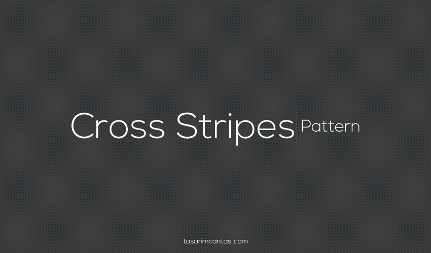 Cross Stripes Pattern