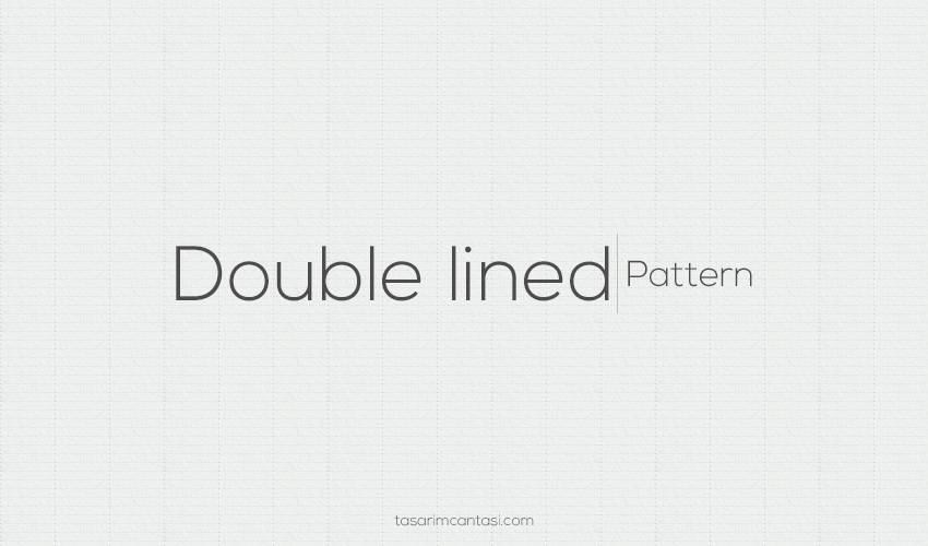 Double lined Pattern