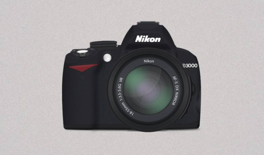 Nikon D3000 PSD İkonu