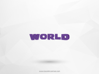 World Card Vektörel Logosu