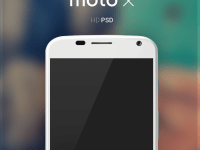 Moto X Telefon Mock-Up