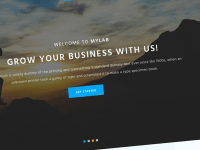 MyLab Landing Page Template