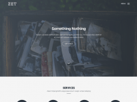 Zet – One Page Template