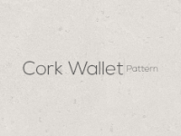 Cork Wallet Pattern