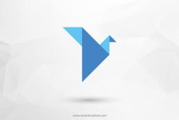 Facebook Origami Vektörel Logosu