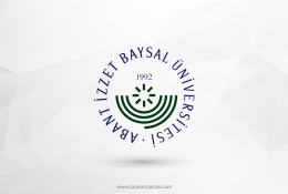 Abant İzzet Baysal Üniversitesi Vektörel Logosu