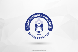 Adnan Menderes Üniversitesi Eğitim Fakültesi Vektörel Logosu