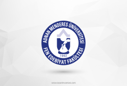 Adnan Menderes Üniversitesi Fen Edebiyat Fakültesi Vektörel Logosu