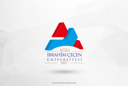 Ağrı İbrahim Çeçen Üniversitesi Vektörel Logosu