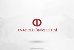 Anadolu Üniversitesi Vektörel Logosu