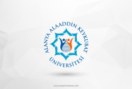 Alanya Alaaddin Keykubat Üniversitesi Vektörel Logosu