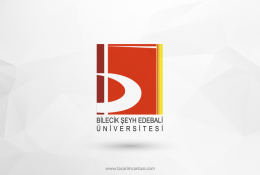 Bilecik Şeyh Edebali Üniversitesi Vektörel Logosu