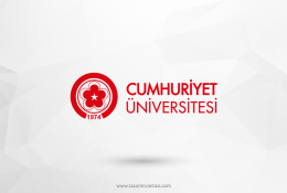 Cumhuriyet Üniversitesi Vektörel Logosu