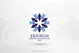 Erzurum Teknik Üniversitesi Vektörel Logosu