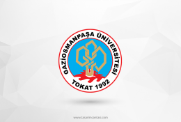 Gaziosmanpaşa Üniversitesi Vektörel Logosu