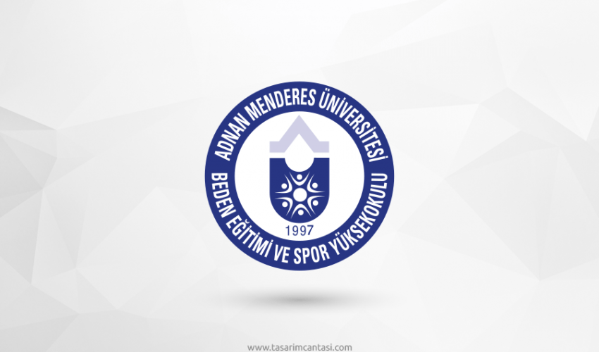 Adnan Menderes Üniversitesi Beden Eğitimi ve Spor Yüksekokulu Vektörel Logosu