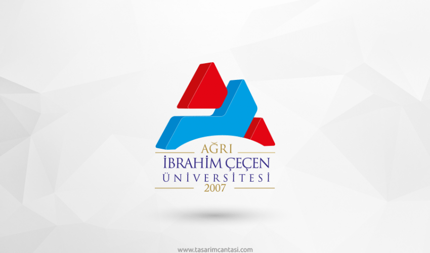 Ağrı İbrahim Çeçen Üniversitesi Vektörel Logosu
