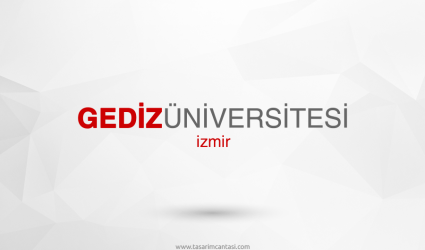 Gediz Üniversitesi Vektörel Logosu