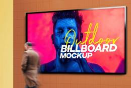 Açık Hava Billboard Mockup